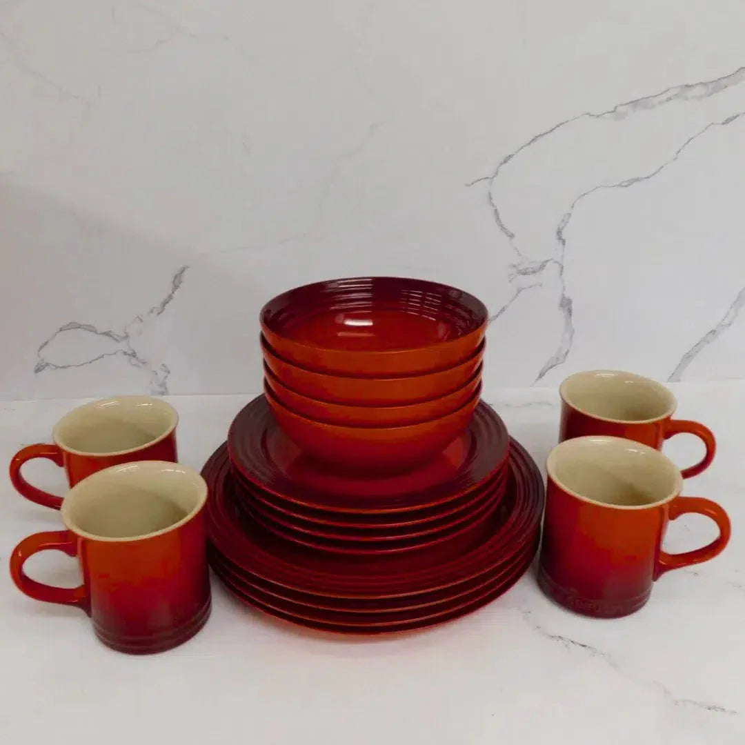 Aparelho de Jantar Encanta – 60 peças (com Brinde) | Serve 06 Pessoas