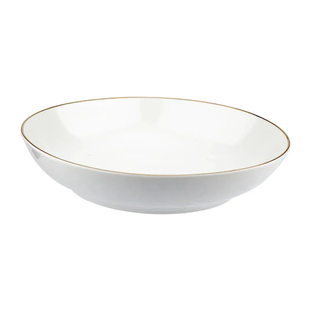 Aparelho de Jantar White Gold – (com Brinde) | Serve 06 Pessoas