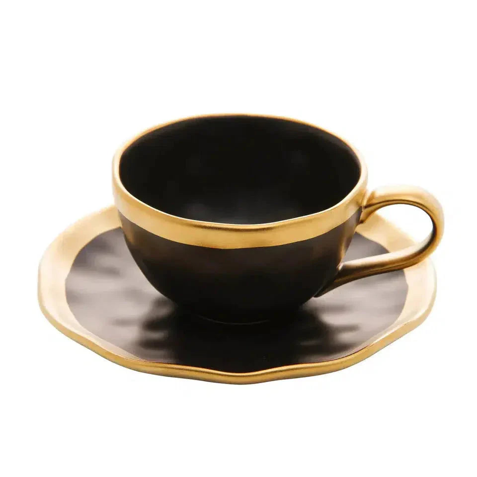 Aparelho de Jantar Marroquino Dourado – (com Brinde) | Serve 06 Pessoas
