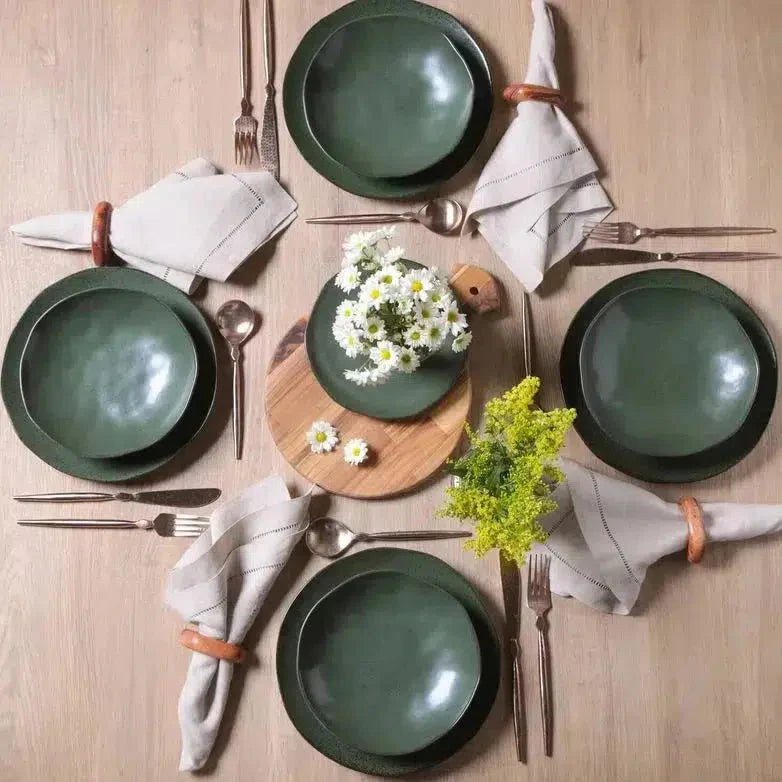 Aparelho de Jantar Orgânico Arauco – (com Brinde) | Serve 06 Pessoas