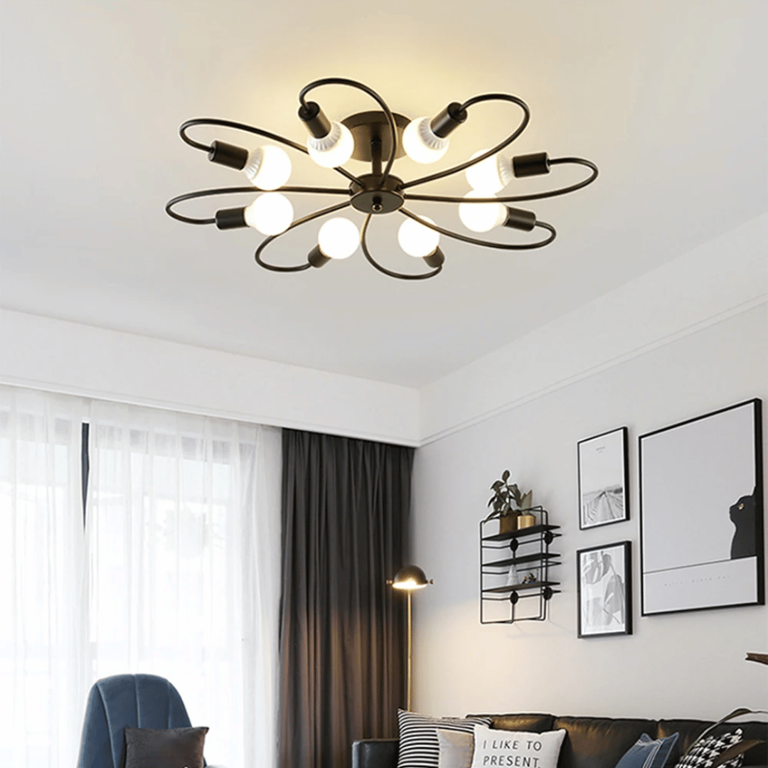 LUSTRE MODERNO FLORAL™