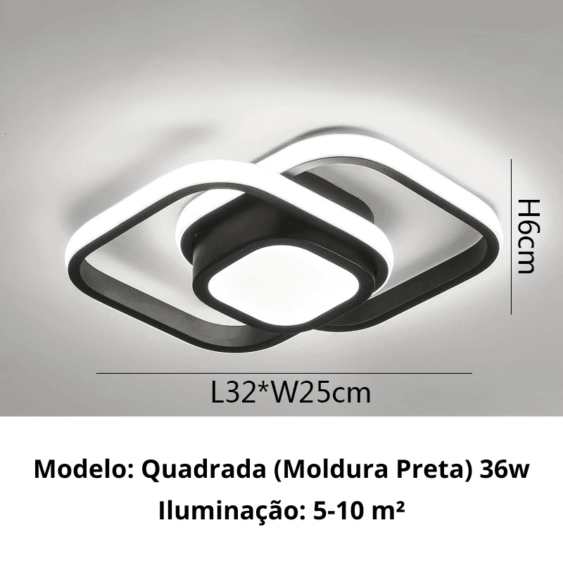 LUSTRE MINIMALISTA LED VOTRE™