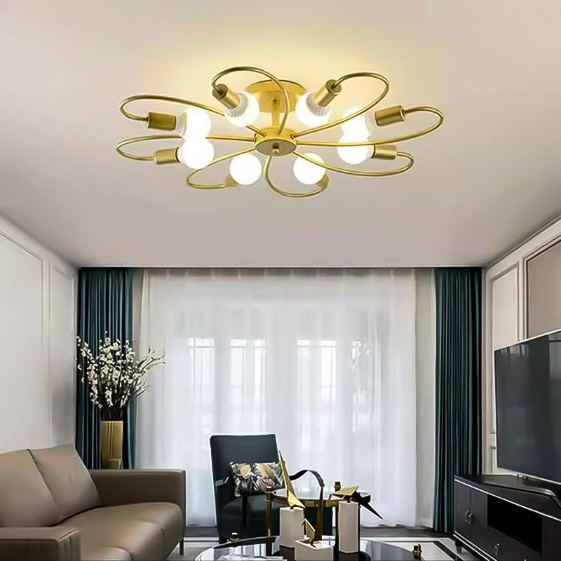 LUSTRE MODERNO FLORAL™