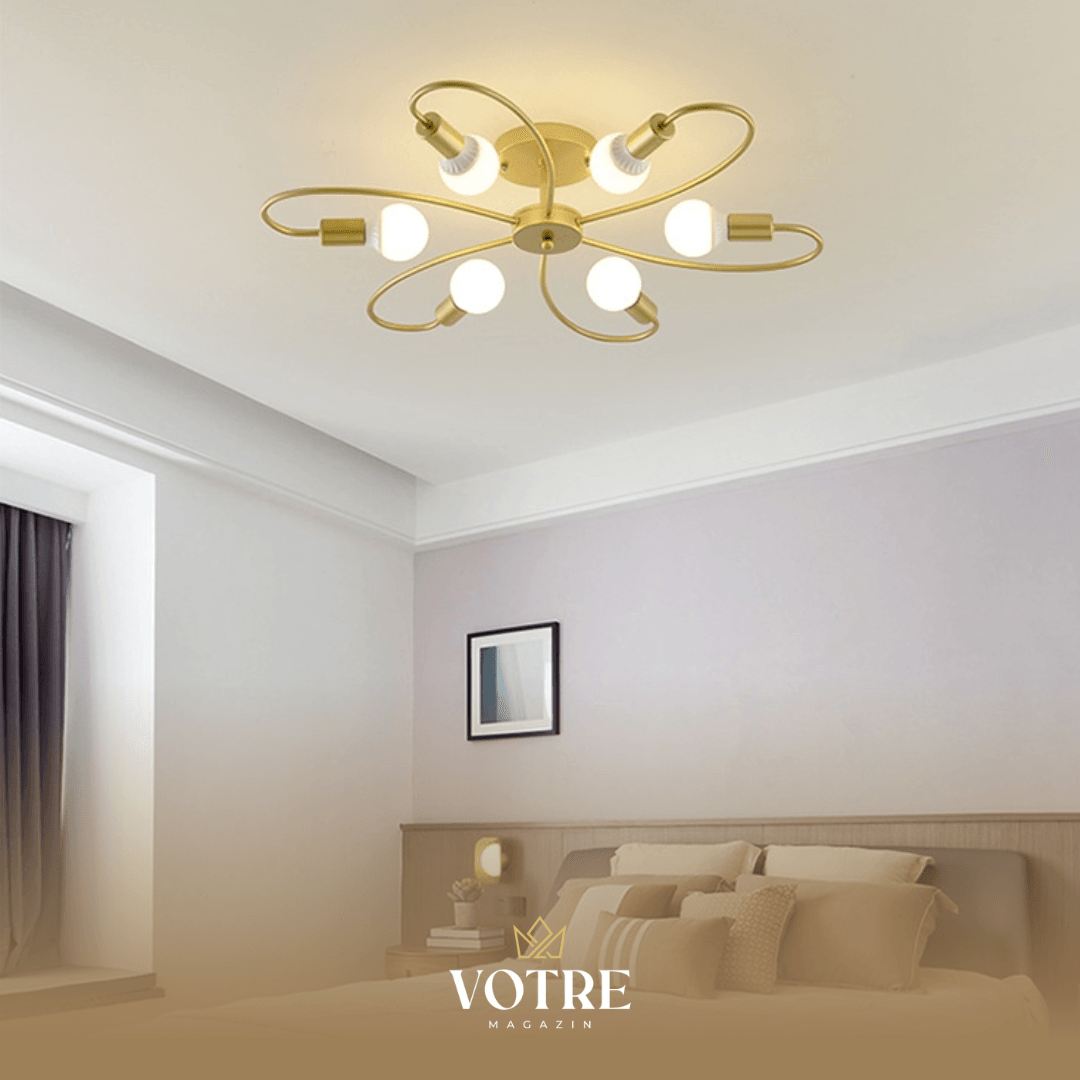 LUSTRE MODERNO FLORAL™