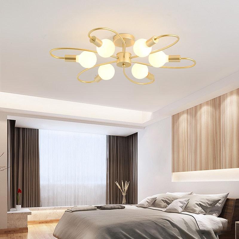 LUSTRE MODERNO FLORAL™