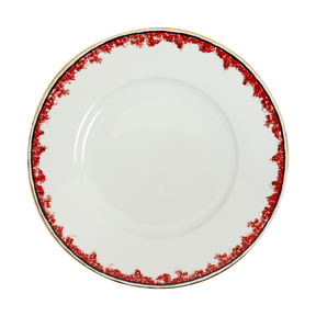 Aparelho de Jantar Vermelho Coração – 60 peças (com Brinde) | Serve 06 Pessoas