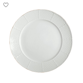 Aparelho de Jantar Branco Ouro – 60 peças (com Brinde) | Serve 06 Pessoas