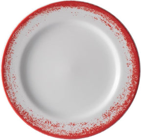 Aparelho de Jantar  Névoa Vermelho - Serve 06 pessoas (COLEÇÃO NÉVOA)