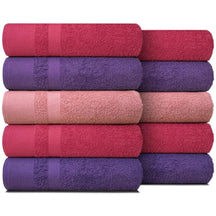 Kit 10 Toalhas de Banho Gigantes Paris 100% Algodão 80x150cm - 500g/m  Masculino