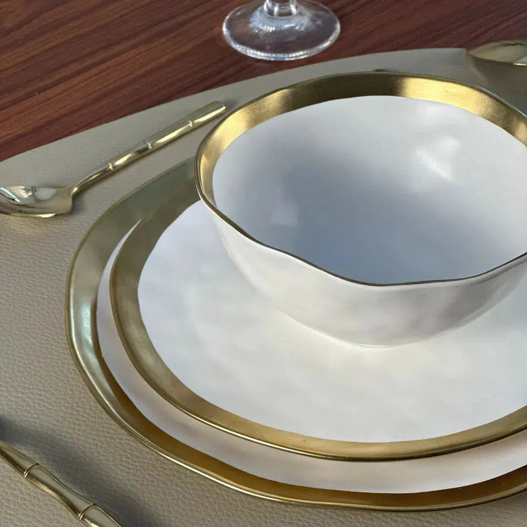 Aparelho de Jantar Dubai – (com Brinde) | Serve 06 Pessoas