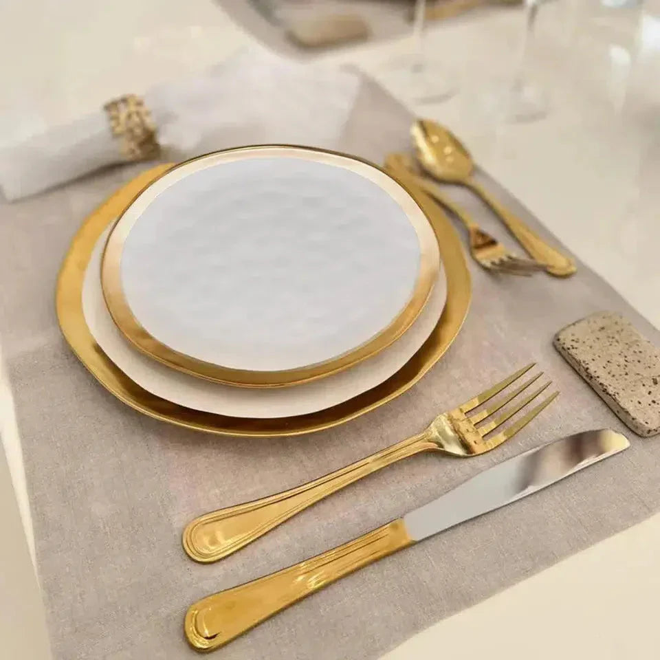 Aparelho de Jantar Dubai – (com Brinde) | Serve 06 Pessoas