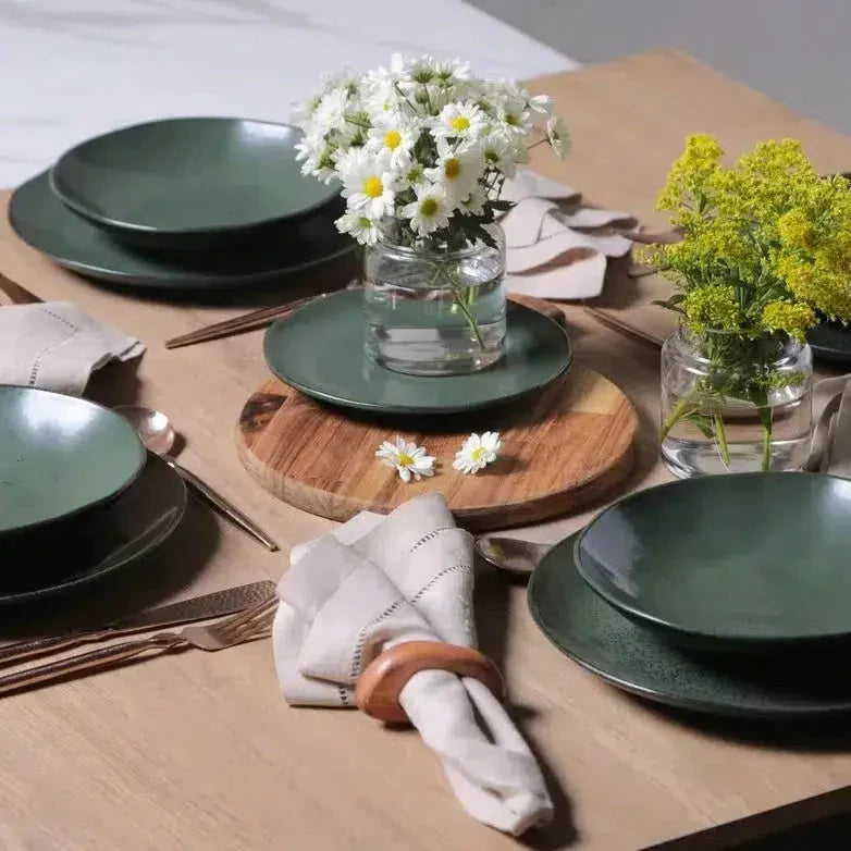 Aparelho de Jantar Orgânico Arauco  –  (com Brinde) | Serve 06 Pessoas