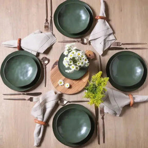 Aparelho de Jantar Orgânico Arauco  –  (com Brinde) | Serve 06 Pessoas