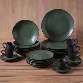 Aparelho de Jantar Orgânico Arauco  –  (com Brinde) | Serve 06 Pessoas
