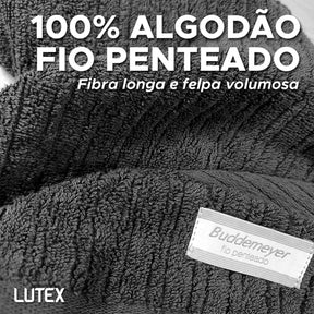 Jogo De Banho Gigante Buddemeyer Banhão Fio Penteado 10 Peças
