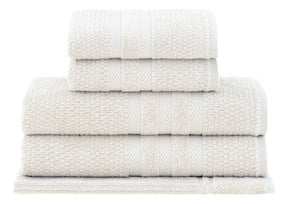 Jogo 5 Toalha Banho Buddemeyer Vanilla Extra Soft Conforto
