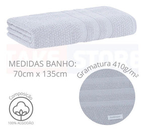 Jogo De Toalhas Banho Buddemeyer Vanilla Extra Soft 4 Peças