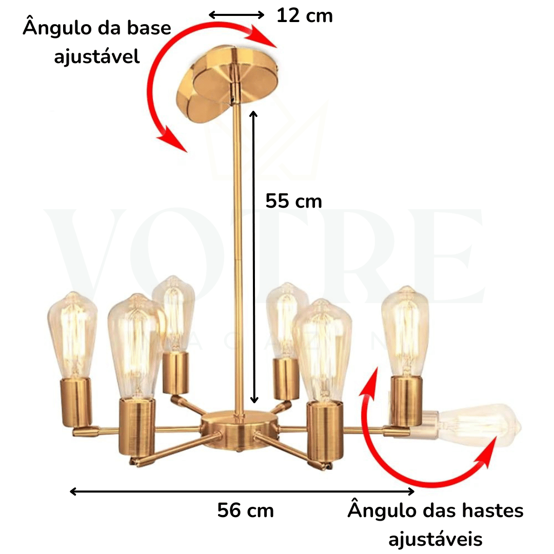 LUSTRE NÓRDICO EUROPEU
