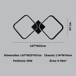 LUMINÁRIA LED CHANDELIER™