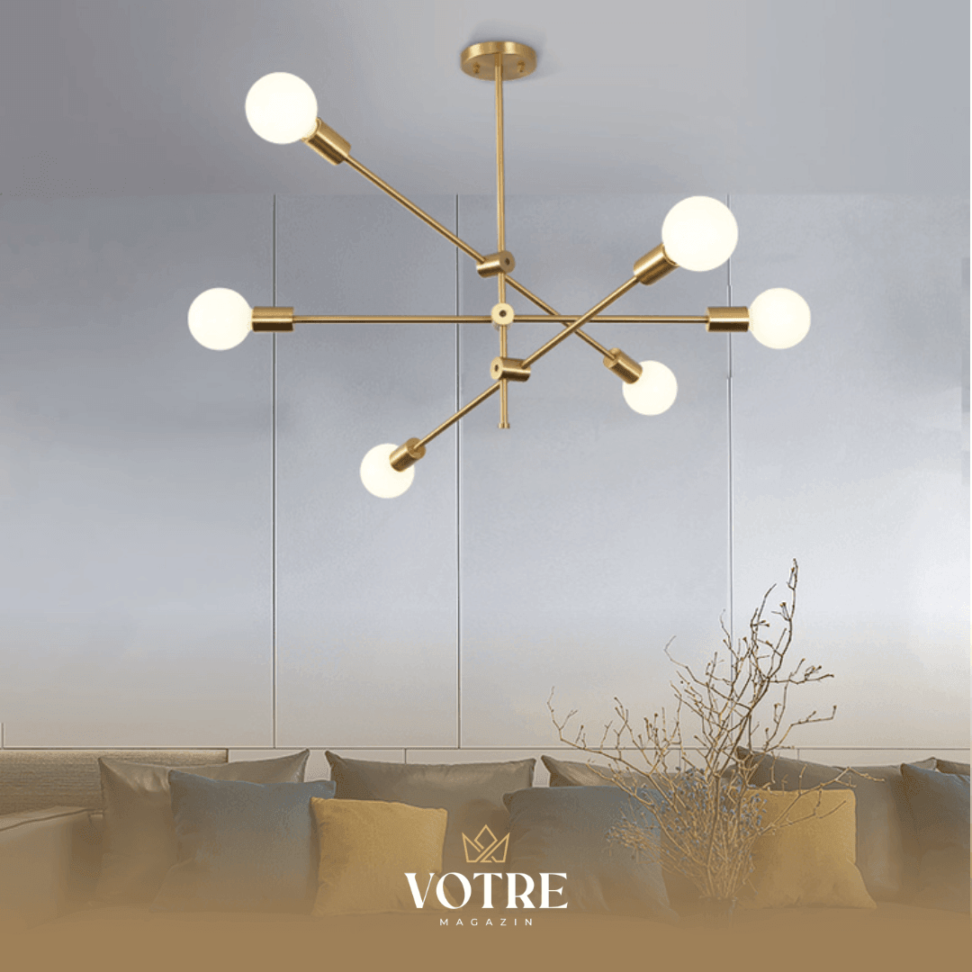 LUSTRE CANDELABRO MINIMALISTA