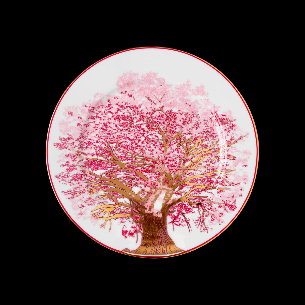 Linha Mesa Posta Brasil FLORES ROSAS - Serve 06 pessoas (Pré-venda)